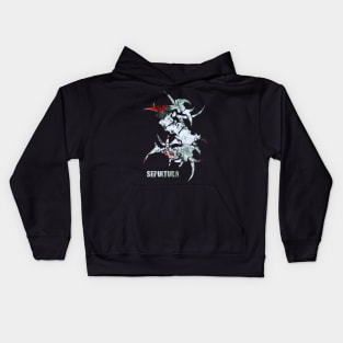 Sepultura bang 8 Kids Hoodie